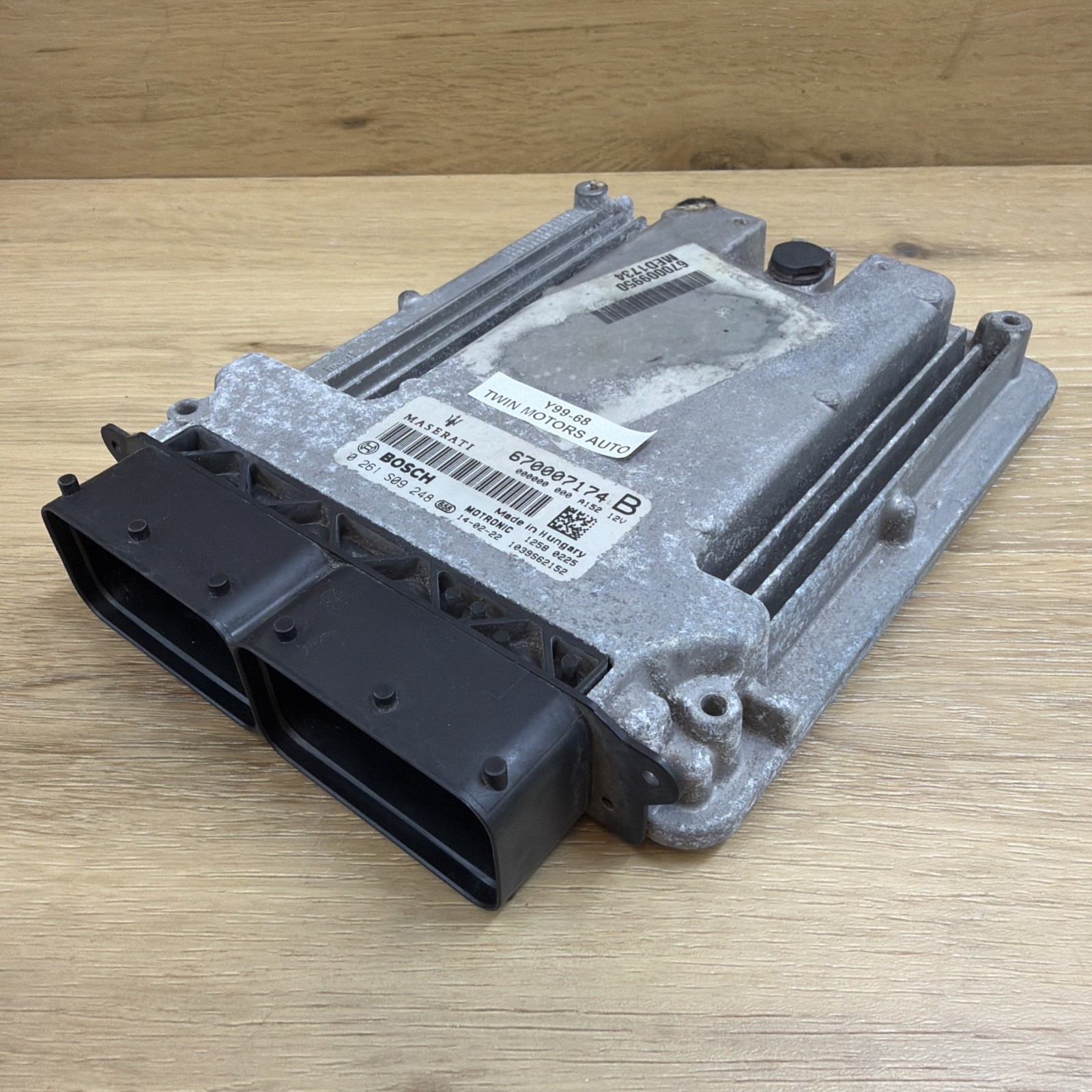 🟢2014-2017 Maserati Ghibli S ECU ECM Engine Computer Control Module 670007174🟢