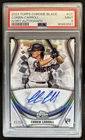 2023 Topps Chrome Black Corbin Carroll Ivory Auto RC /50 Rookie #WCA-CC PSA 9