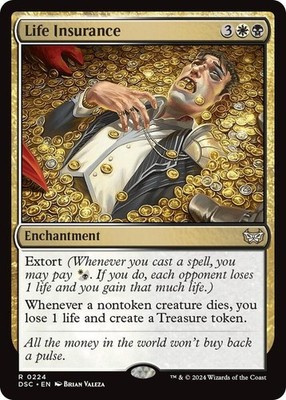 Magic- Life Insurance - Commander: Duskmourn: House of Horror