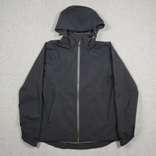 Nike Hypershield Jacket Mens XS Black Running Hooded Athleisure Water Repellent