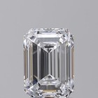 IGI Certified 2.80 CT Emerald Lab Grown D Color VS1 Clarity Loose Diamond — photo 1