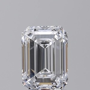 IGI Certified 2.80 CT Emerald Lab Grown D Color VS1 Clarity Loose Diamond
