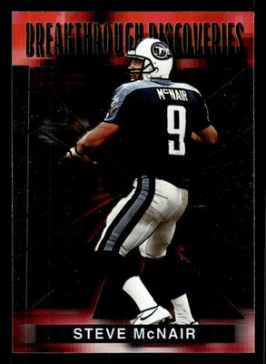 2000 BOWMAN STEVE MCNAIR BD5 MINT BREAKTHROUGH DISCOVERIES TENNESSEE TITANS