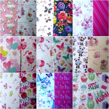 WRAPPING PAPER & TAG - WOMEN'S BIRTHDAY GIFT WRAP - TOP QUALITY -  FAST DISPATCH