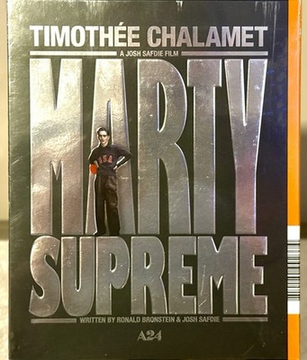 MARTY SUPREME A24 LIMITED Ed Digital 4K/Blu-Ray w/Protector Timothée Chalamet