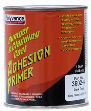 Bumper and Cladding Adhesion Coat Primer - Dark Gray, Qt