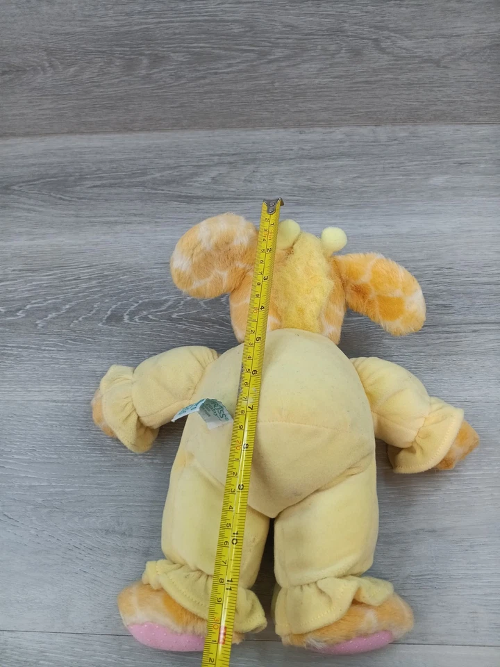 Плюшевое детское животное жираф погремушка Kiddy Kuddlers Russ Berrie - Изображение 3 из 4