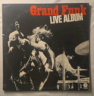 Grand Funk Railroad / Live Album/ Capitol  / 2x  VINYL LP/ SWBB-633 / 1970 / 