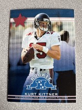 2002 Leaf Rookies & Stars Kurt Kittner Rookie Card #216 Atlanta Falcons. rookie card picture