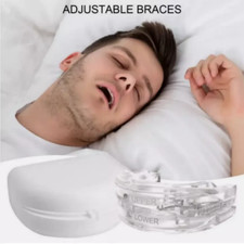Anti Snore Mouthpiece Sleep Aids Mouth Guards Stop Snoring Adjustable Device New