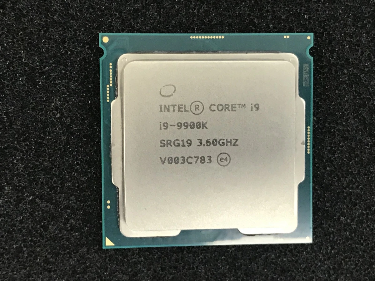 Intel Core i9-9900K Processor Model Computer Processors (CPUs) for