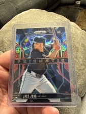 2025 Panini Prizm Jace Jung Prizmatic /99 Detroit Tigers Rookie RC