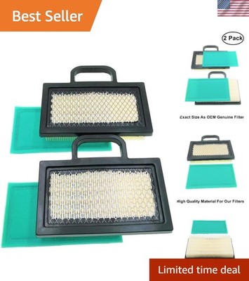Complete Air Filter Set - 2 Pack with Foam Pre Filter for Engine Efficiency