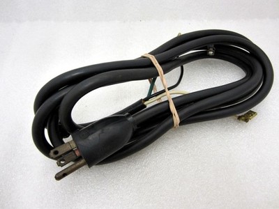 Vintage 1970's Craftsman ''Block'' Bench Grinder Power Cord & Plug USA