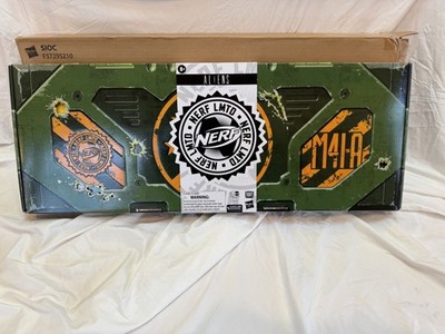 Nerf Aliens Pulse Rifle M41A Blaster with Shipping Box NEW NIB