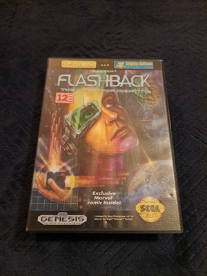 Flashback The Quest for Identity (Sega Genesis) No Manual 