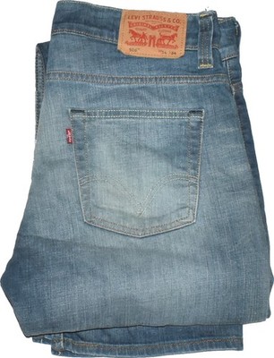 Levi's    506  Jeans  W34 L34  Blau  Stretch  Vintage  Used Look