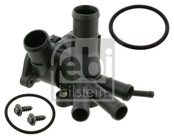 KüHlmittelflansch Febi Bilstein 14506 FüR VW Seat Polo Classic Golf Jetta 1G1 HZ-image