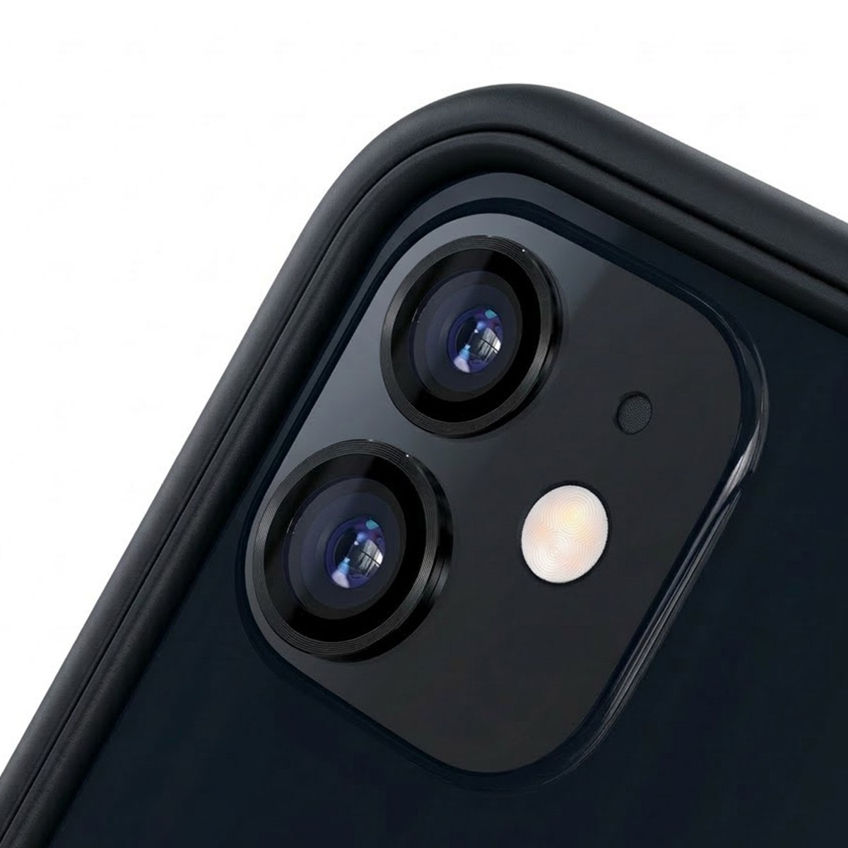 Protège-objectif iPhone 12 Mini noir pour immortaliser vos aventures sans risque - 4