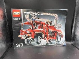 LEGO TECHNIC: Fire Truck (8289) Instruction Books Only