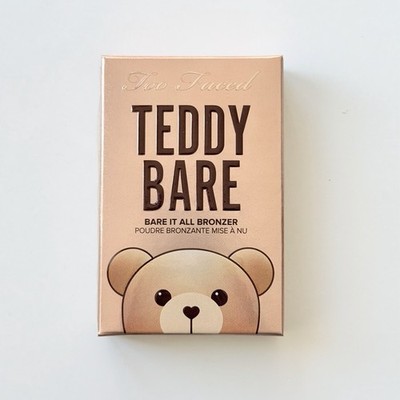 Too Faced Teddy Bare Bronzer Honey Bun Glow NIB Discontinued Rare Collectible