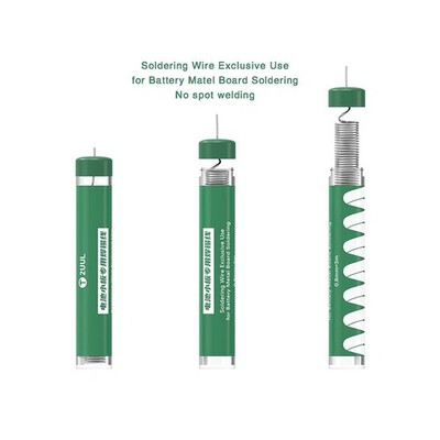 2UUL Soldering Wire for Phone Battery Board Repair No Need Spot Welding Machine 