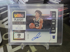 2023-24 Panini Contenders Jalen Wilson #112 Playoff Ticket Variation 50/99!