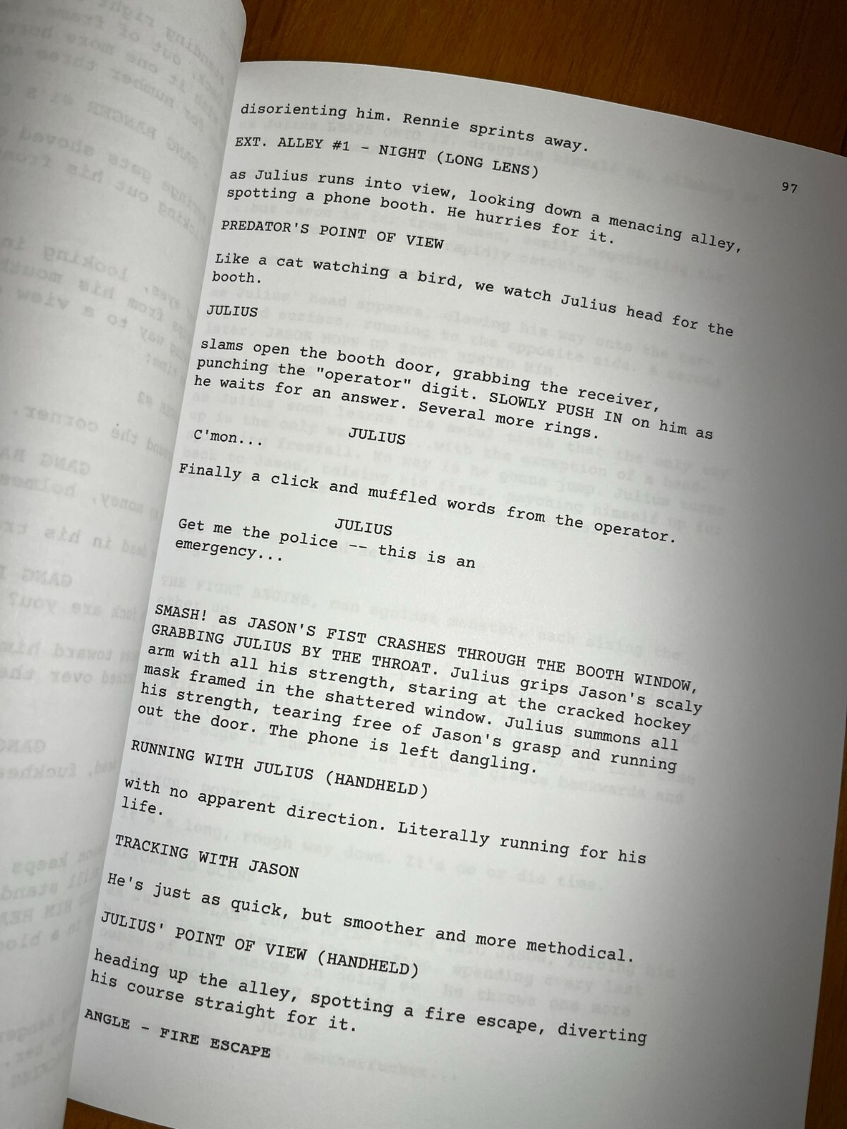 Manhattan Script Friday the 13th Part VIII: Jason Takes Manhattan Script Signed ...