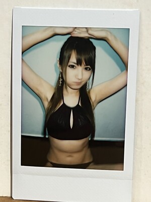 Tsubasa Amami 天海つばさ ''Arrested Hands in the Air'' Cheki Original Photo JAV 1/1 SP