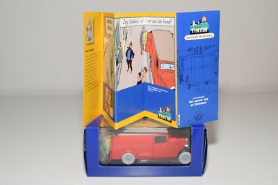 A35 20 1:43 65 ATLAS HERGE TINTIN KUIFJE SECRET OF THE UNICORN VAN TRUCK MIB
