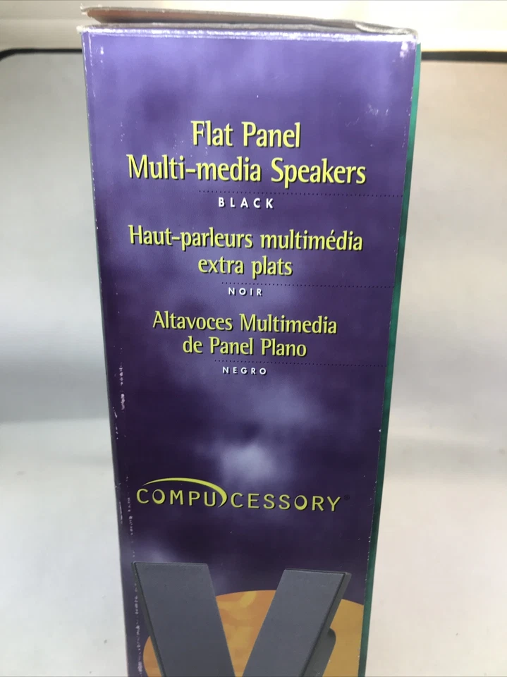 Compucessory Flat Panel Multi-media Speaker Set model 30251  - Image 4 of 4
