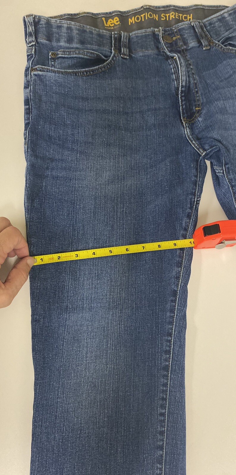 Lee Premium Select Motion Stretch Blue Denim Jeans 36x30