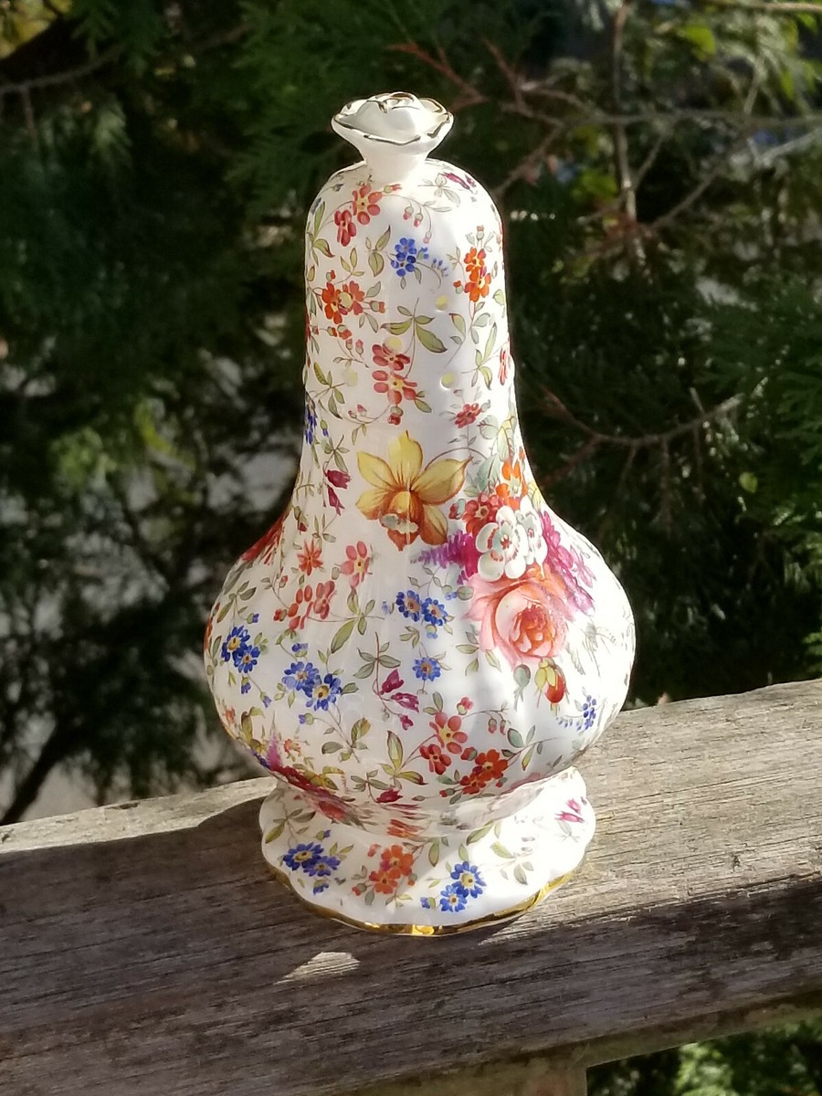 イギリス アンティーク HAMAMERSLEY VINTAGE PORCELAIN HAMMERSLEY POT POURI CONTAINER BONE CHINA