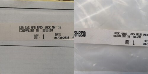 TELEFLEX NFB BACK MOUNT RACK & PINION STEERING CABLE SYSTEM SS15110 ...