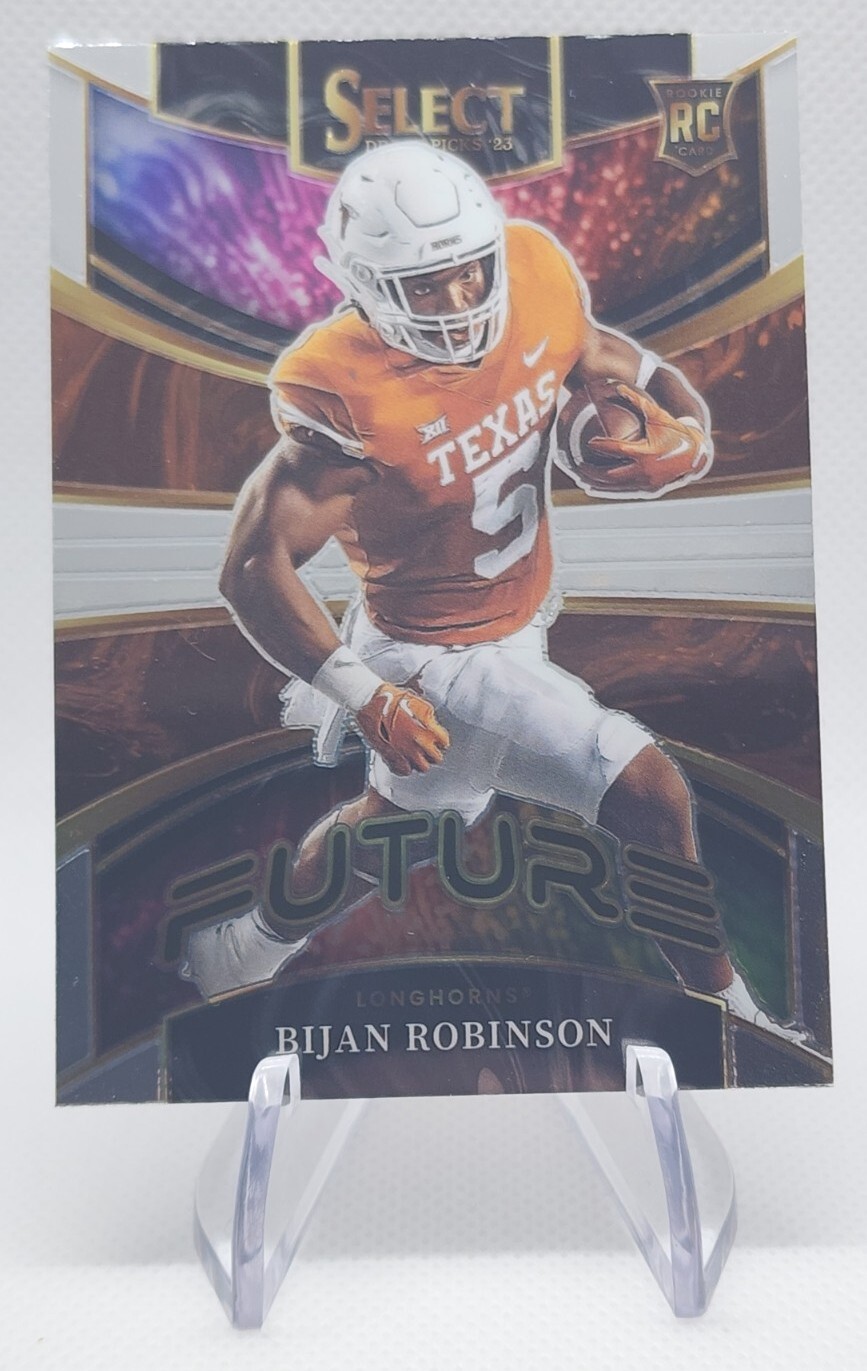 Bijan Robinson 2023 Select Draft Picks Future FUT-8 Rookie Card RC