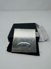 Square Silver Compact Pocket Mirror Travel Purse Makeup