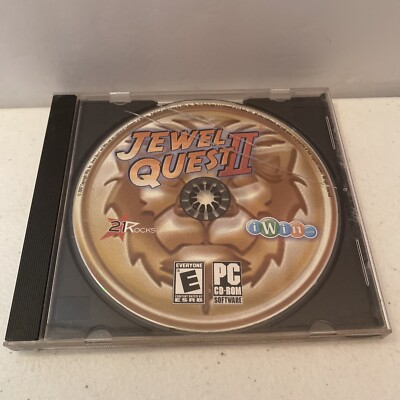 Jewel Quest II PC Games Pc Cd Rom Software Computer puzzle jewel quest 2