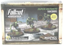 Fallout Wasteland Warfare MUH051240 Suiciders (Super Mutants) Post-Apocalypse 