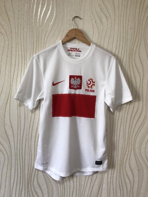 POLAND 2012 2013 HOME FOOTBALL SHIRT SOCCER JERSEY NIKE 450508-105