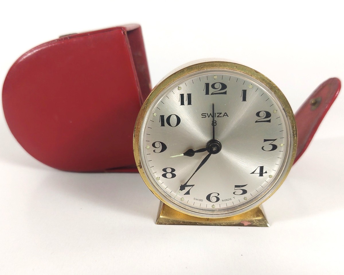 スイス製 機械式時計 置時計 SWIZA 稼動品（出品3） SWIZA スイス製
