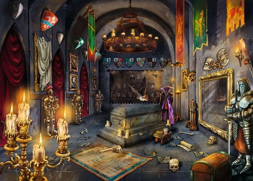 Puzzle Exit Vampirschloß Espace Histoire Puzzles Intuition Fantaisie Mysteriös - Photo 2/2