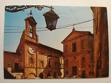 Grottammare (Ascoli Piceno). Piaz. Pope Sixtus V and Church of St. John the Baptist