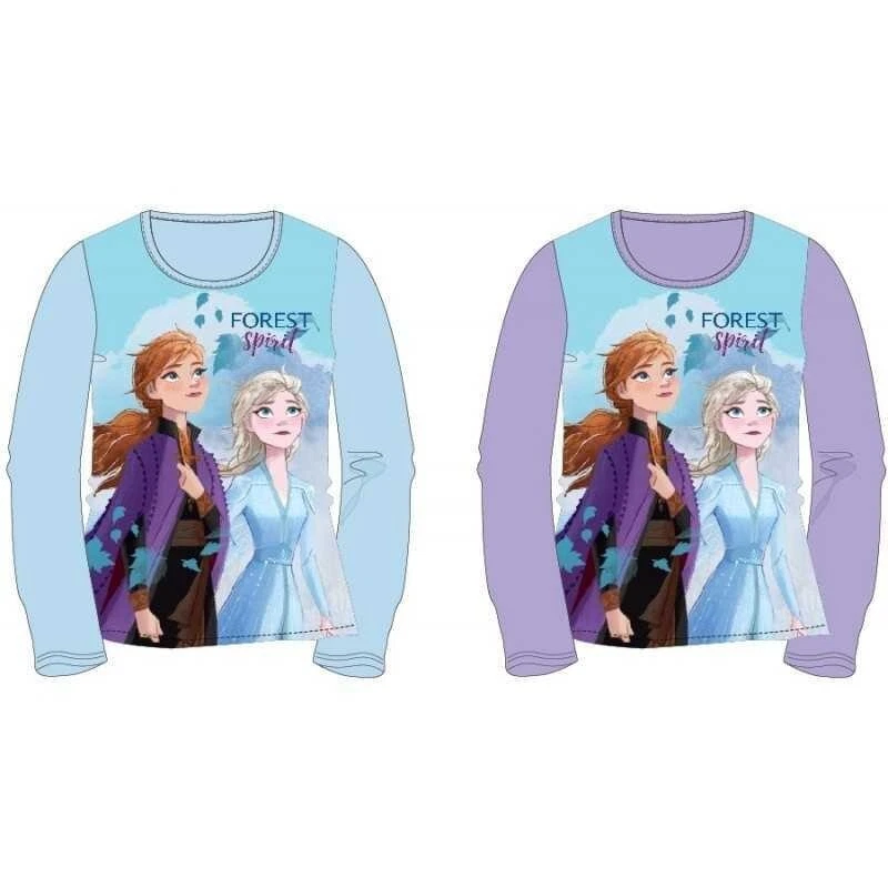 DISNEY Mädchen Langarmhirt Frozen Baumwolle Gr 92-128
