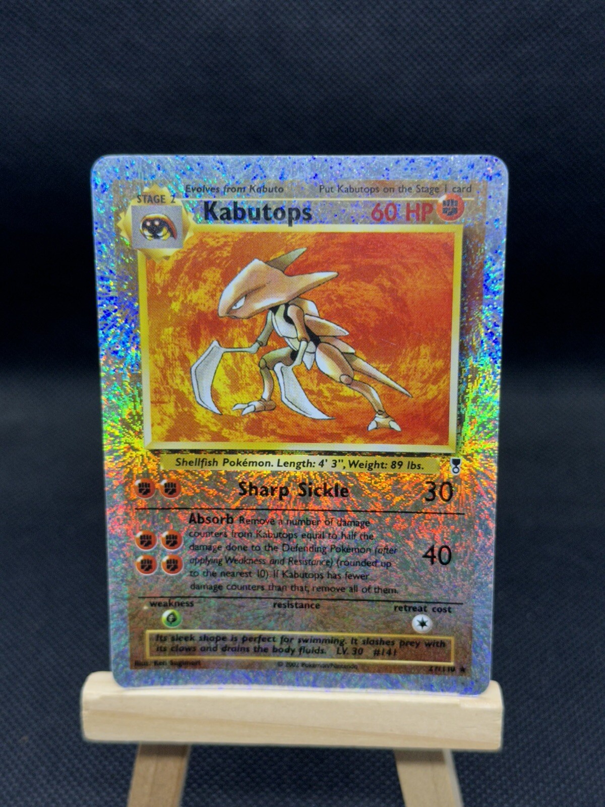 Pokemon Card - Kabutops Legendary Collection 27/110 Rare Reverse HOLO