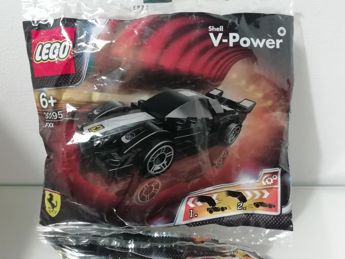Lego 30195 Ferrari FXX Shell V-power Polybag | eBay