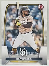 2023 Bowman #63 Eguy Rosario RC - Padres