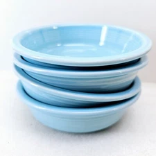 set 4 -19 OZ MEDIUM CEREAL SOUP BOWL sky blue 6 7/8" FIESTA WARE new