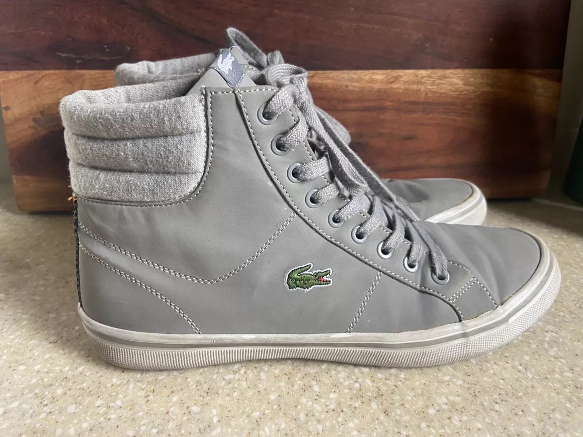 Lacoste mid cheap top shoes