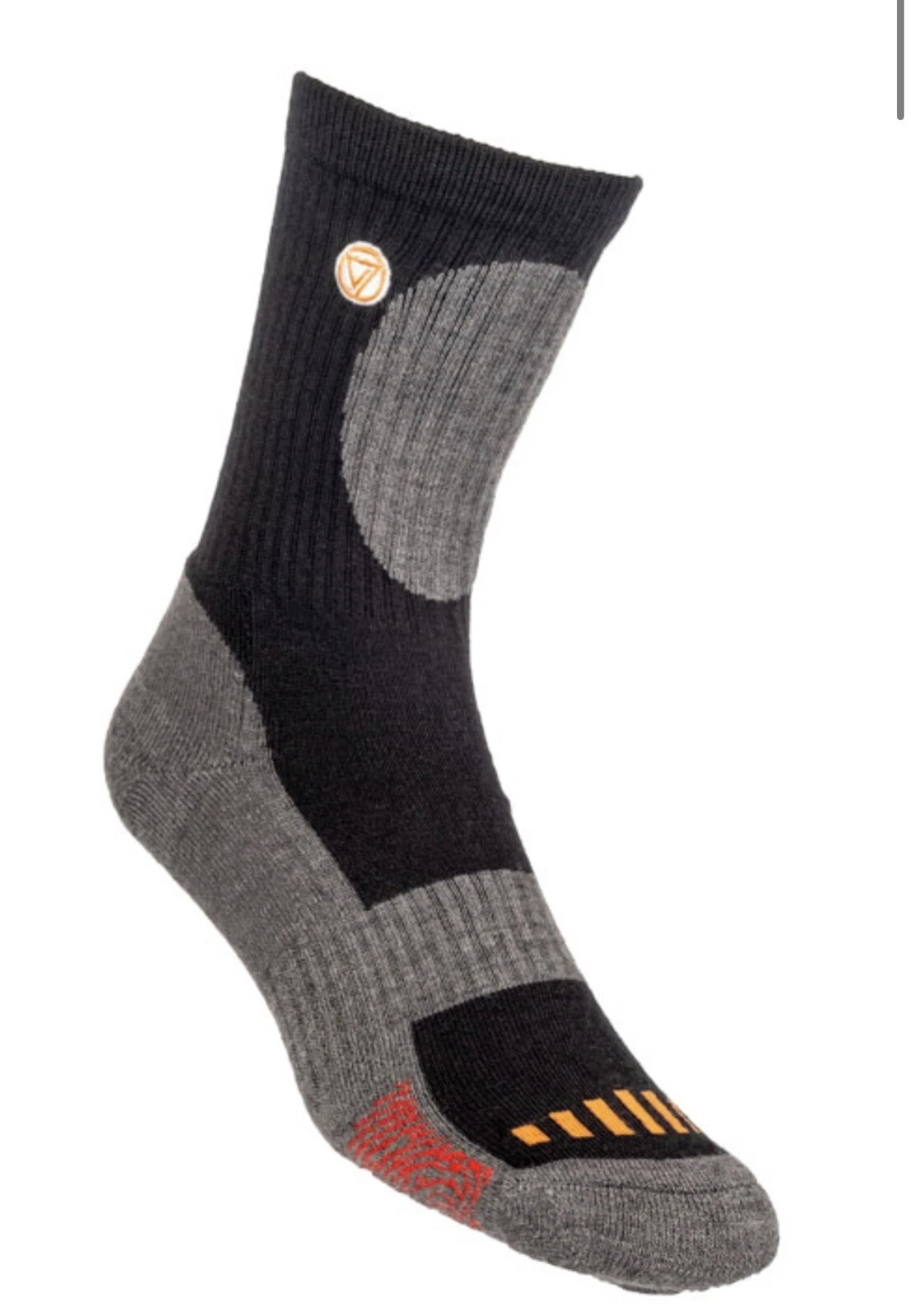 VoxxTerra Outdoor Boot Socks - Charcoal All Season Voxx HPT - Small Womens 4-7