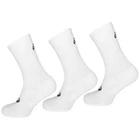 Asics 3-Pack Solid Mens White Crew Socks 128064_0001